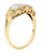 Early Art Deco 0.65 Carat Diamond Platinum-Topped 14 Karat Gold Dinner Ring
