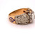 Masonic 10k Yellow Gold Men's Ring .85ct Genuine Natural Diamond Eagle '#J4838'