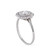 Art Deco Diamond Double Cluster Ring