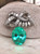 18.76 Carat Colombian Emerald Diamond Platinum Necklace and Brooch Certified