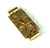 Art Deco French Bronze Ivy Brooch