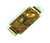 Art Deco French Bronze Ivy Brooch