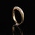 Antique Art Deco 14K Yellow Gold Single Cut Diamond Wedding Band
