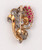 Ruby and Diamond Flower Brooch, circa 1945