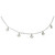 Amwaj 18 Karat White Gold and Round Diamonds Choker