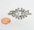 Signed Coro Duette Art Deco Silver and Marcasite Brooch and Dress Clip, 1940s