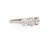 GIA Certified 1.08 Carat Art Deco Diamond Platinum Engagement Ring