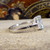 Art Deco Style 2.00ct Aquamarine and Diamond Geometric Ring in Platinum