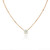 Amwaj 18 Karat Rose Gold Pendant with Multi-Cut Diamonds