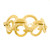 Art Deco Heavy Gold Bracelet