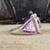Art Deco Ruby and Diamond Ring in Platinum and Original Box