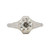 1.45 Carat Art Deco Diamond Platinum Engagement Ring