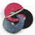 Cilea Paris Art Deco Inspired Red & Black Resin Pin Brooch