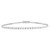 2.83 Carat D-F VS1-VS2 Diamond Tennis Riviera Bracelet