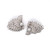 1920s Art Deco 8 Carat Diamond Platinum Convertible Dress Clip