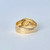 Art Deco Diamond and 18 Carat Gold Double Snake
