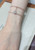 Amwaj Rose Gold Bangle with Multi-Cut Diamond