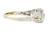 Art Deco 0.61 Carat Diamond 18 Karat White Gold Filigree Engagement Ring