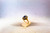 Art Deco Style 1.15 Carat White Diamond Blue Sapphire Yellow Gold Cocktail Ring