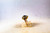 Art Deco Style 1.15 Carat White Diamond Blue Sapphire Yellow Gold Cocktail Ring