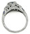 Art Deco GIA Certified 1.25 Carat Diamond Engagement Ring