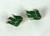 Trifari Alfred Philippe Invisibly Set Earrings