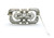Black Starr & Frost Diamond Platinum Art Deco Pin with D Internally Flawless