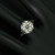 Antique Art Deco 14k Gold 1.75 Diamond Solitaire Etched Filigree Engagement Ring