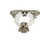 Art Deco Crystal Marcasite Brooch