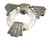 Art Deco Crystal Marcasite Brooch