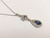Art Deco Style Sapphire and Diamond Pendant
