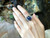 Cabochon Blue Sapphire with Diamond Ring Set in 18 Karat Gold Settings