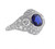 Tiffany & Co. Art Deco A.G.L Certified Sapphire and Diamond Ring