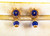 Art Deco Style 14.45 Carat White Diamond Tanzanite Yellow Gold Dangle Earrings