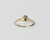 Vintage 14 Karat Yellow Gold Ring with 0.12 Carat Diamonds