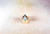 Deco 5.54 Carat Aquamarine White Brilliant Cut Diamond White Gold Cocktail Ring