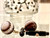 Art Deco Sardonyx Onyx Agate Diamond 18 Karat Cufflinks Against the Evil Eye