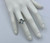 Art Deco 2.3 Carat Aquamarine Ring 18 Karat White Gold Emerald Cut