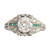 GIA Certified .81 Carat Diamond White Gold Engagement Ring