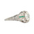 GIA Certified .81 Carat Diamond White Gold Engagement Ring