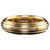 Antique Art Deco Black Starr and Frost 18K Yellow Gold Wide Wedding Band