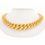 Art Deco Gold Link Necklace Paris France