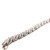Vintage Apx. 17.40ct Round and Baguette Diamond Bracelet Platinum