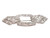 5.25 Carat Diamond Platinum Brooch