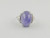 1920s Art Deco Platinum Star Sapphire and Diamond Ring