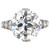 Art Deco GIA 6.06 Carat Diamond Platinum Engagement Ring