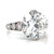 Art Deco GIA 6.06 Carat Diamond Platinum Engagement Ring
