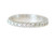 0.75 Carat Diamond Vintage Platinum Eternity Band, circa 1950s