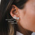 0.84 Carat Diamond Large Halo Earrings in 14 Karat Yellow Gold, Shlomit Rogel