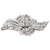 Art Deco Round and Baguette 3.57 Carat Pave Diamond Clips and Brooch in Platinum